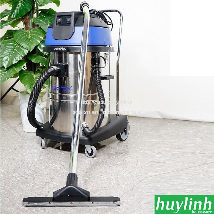 [Mã ELHAMS5 giảm 6% đơn 300K] Máy hút bụi công nghiệp khô và ướt CleproX X2/70 - 70 lít - 3600W