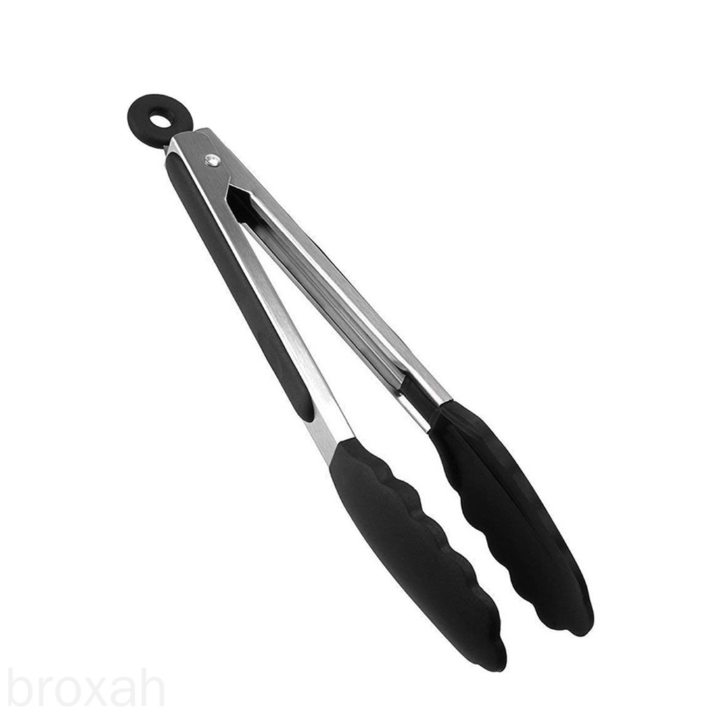 Kẹp Gắp Thức Ăn Bằng Thép Không Gỉ 9 Inch
