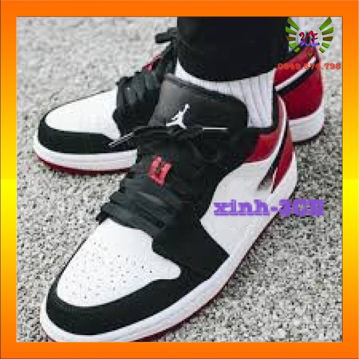 Giày thể thao sneakers jocdann chiccago cổ thấp cho nam nữ