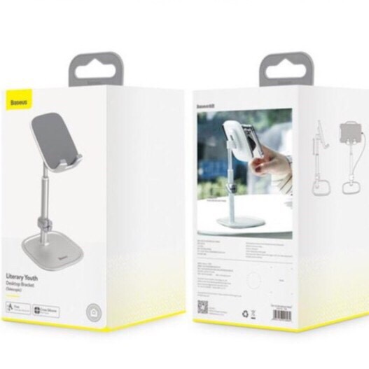 Giá đỡ điện thoại, ipad sang trọng để trên bàn làm việc Baseus có thể điều chỉnh độ cao tùy ý
