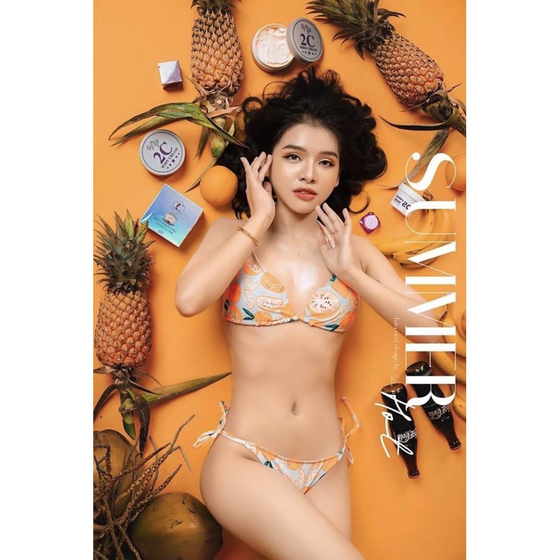 Kimstore_bikini: Bikini 2 mảnh trái cây summer hot