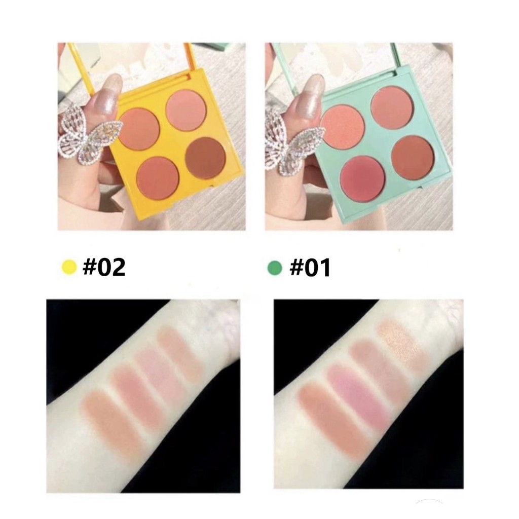 Bảng phấn má 4 màu xinh xắn SWEET MINT SWMI15 | BigBuy360 - bigbuy360.vn