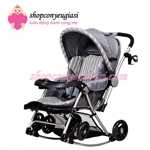 Xe Đẩy 2 Chiều Coozy Ariel 126 - Made in Malaysia