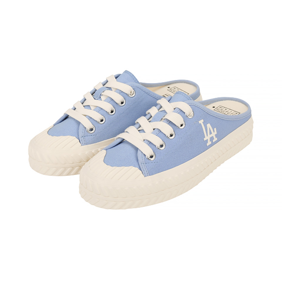 [Hàng sẵn thương hiệu MLB Hàn Quốc]  Giày MLB Đạp Gót PLAYBALL ORIGIN MULE LA DODGERS SKY BLUE 32SHS1111-07S