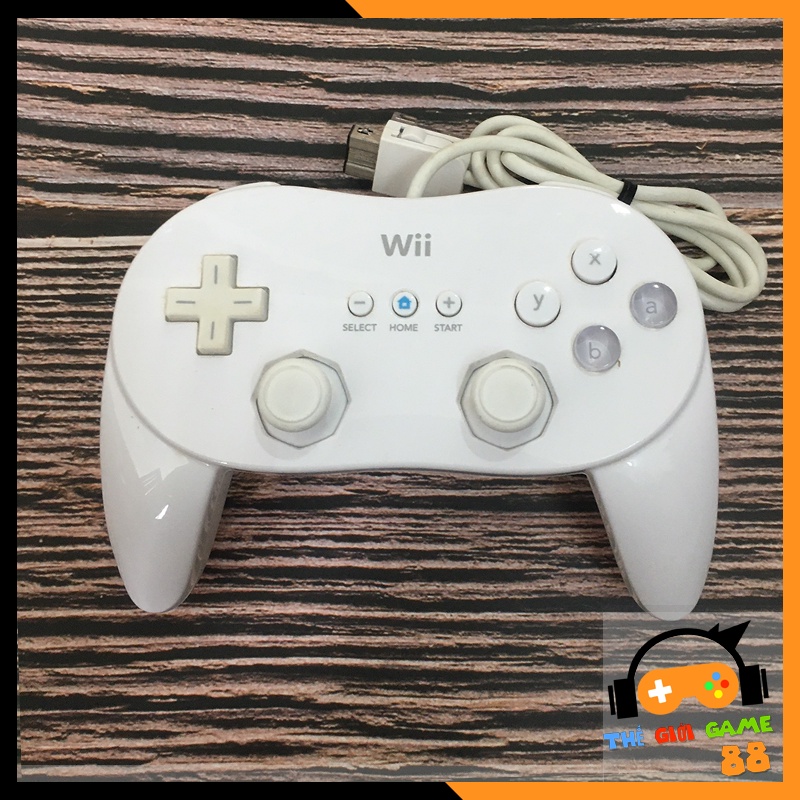 Tay cầm Wii Pro - Wii Pro Controller phụ kiện chơi game máy Wii (đen)