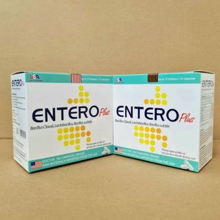 Men vi sinh entero plus giúp cân bằng hệ vi sinh đường ruột - hộp 100 viên
