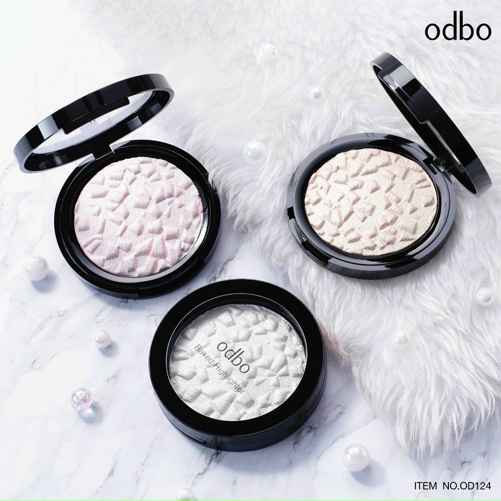 Phấn Bắt Sáng ODBO Baked Highlighter OD124