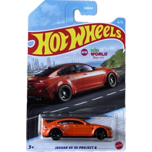 Xe mô hình Hot Wheels Luxury Sedans Series 2022 Jaguar XE SV Project 8 HDH15.