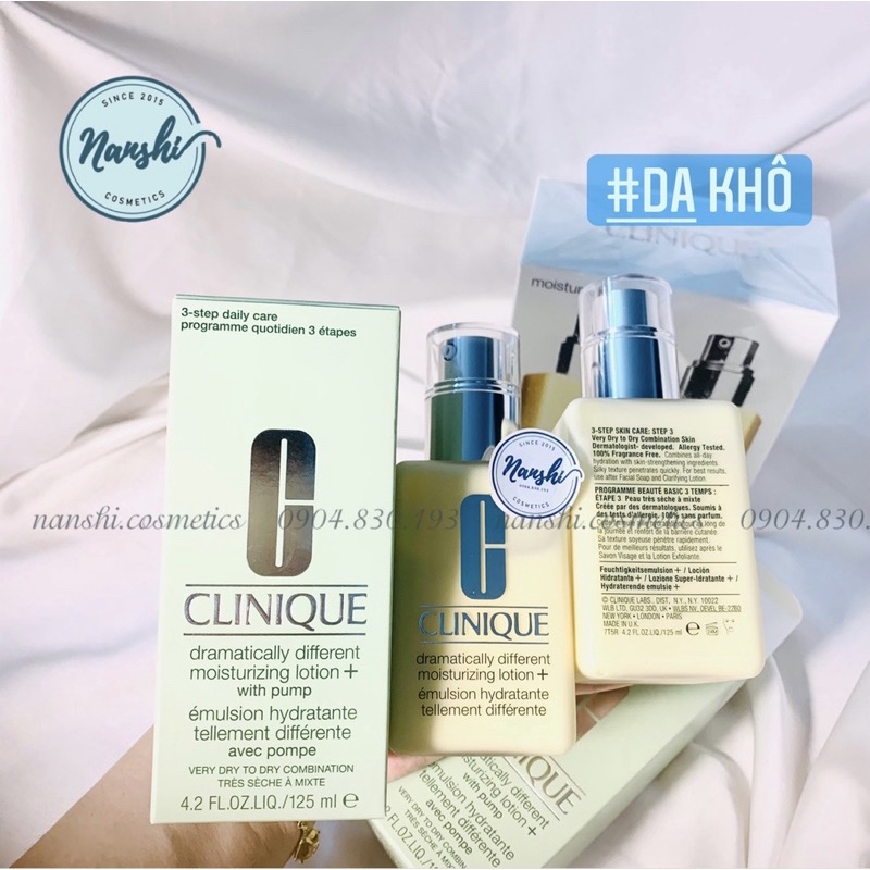 /Kem Dưỡng Ẩm Clinique Dramatically Different  Moisturizing Gel/ Lotion+ 125ml