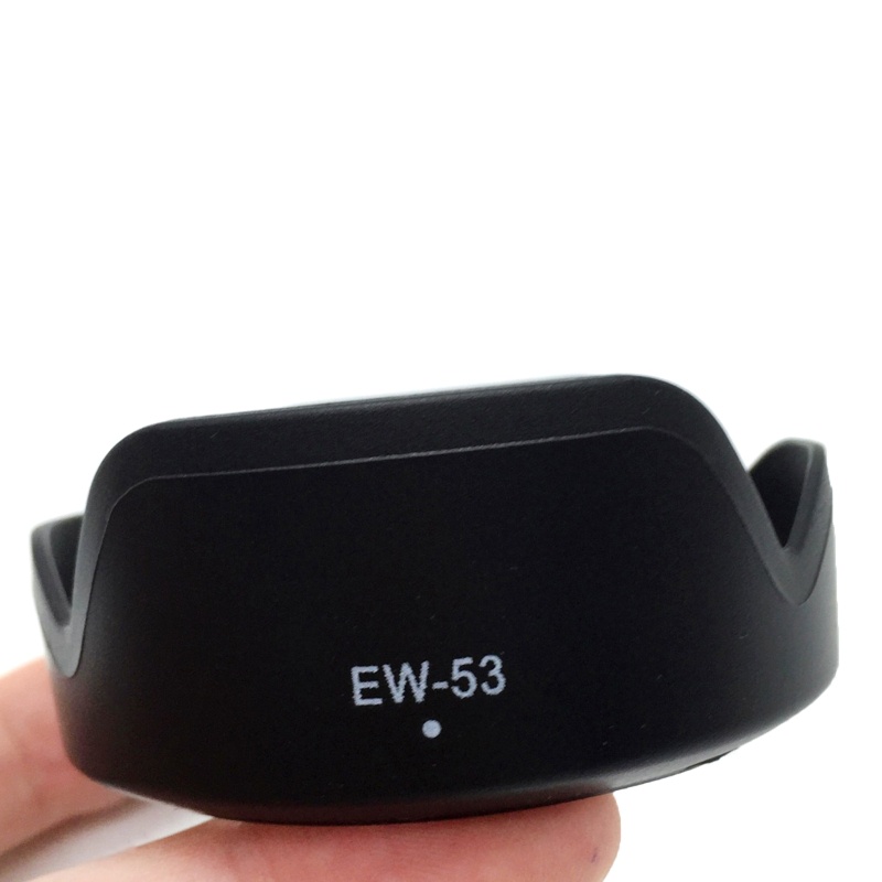 Loa Che Nắng EW53 EW-53 Bảo Vệ Ống Kính Máy Ảnh EF-M 15-45mm f / 3.5-6.3 IS for STM 49mm EW-53
