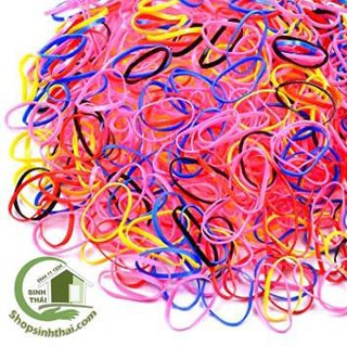 Bịch sợi dây thun cột tóc nhiều màu