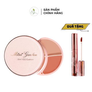 Phấn nước mini garden 3 in 1 cc cushion spf 40+ pa+++