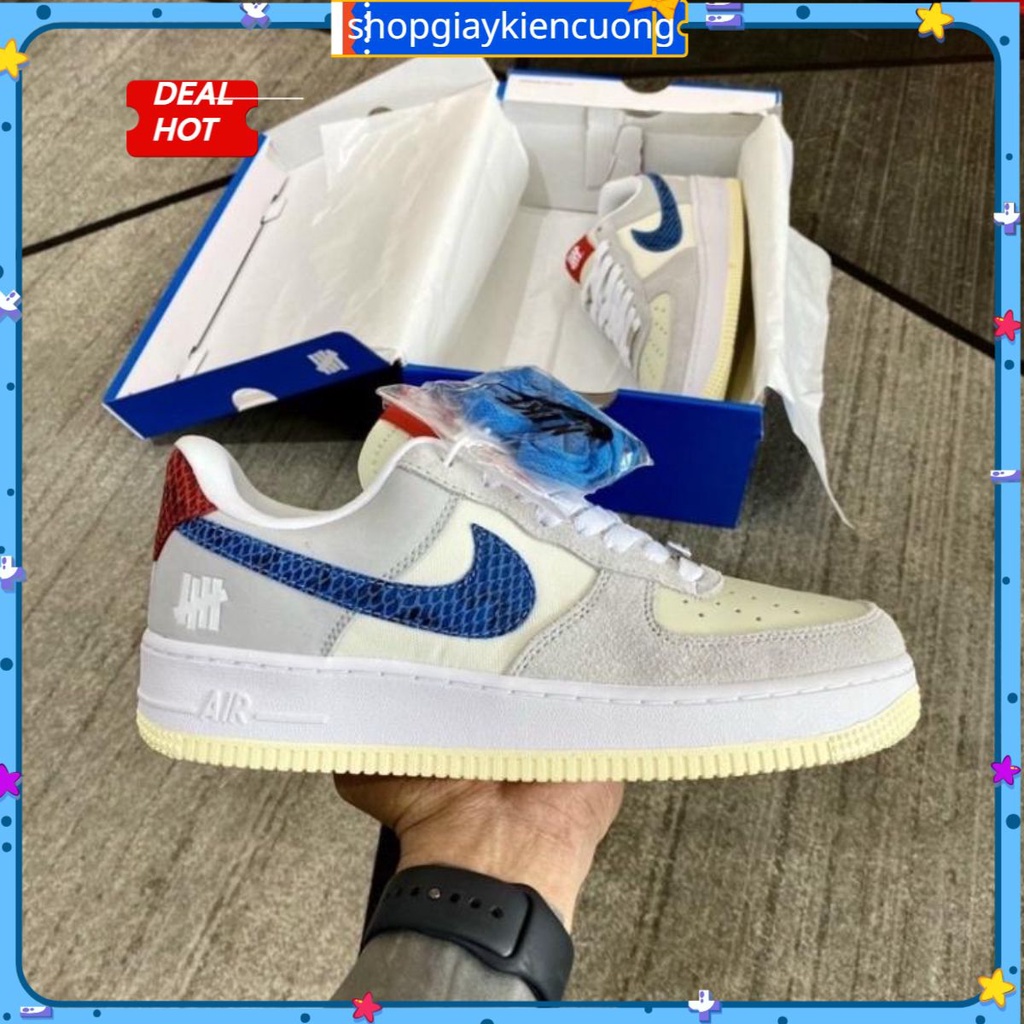 shopgiaykiencuongGiày Sneaker AF1 Dunk vệt xanh x OG chất lượng fuil bill box