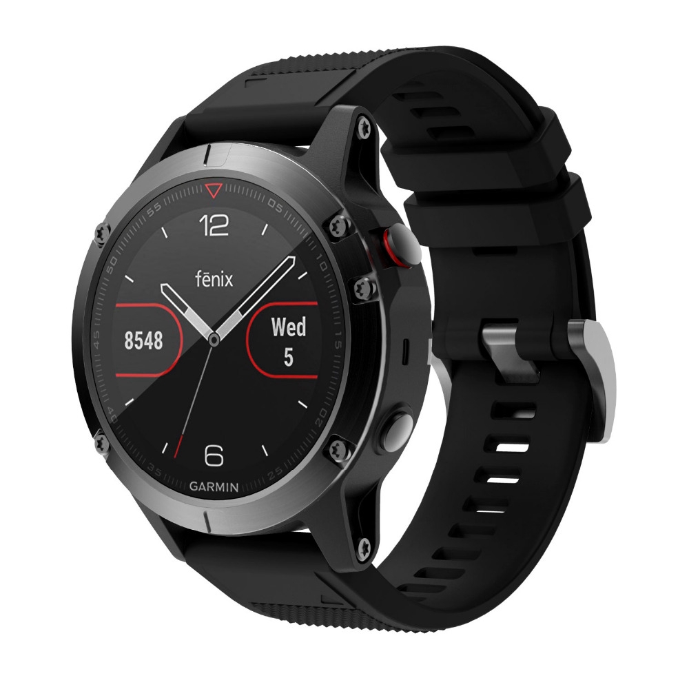 Dây Đeo Bằng silicone 22mm Tháo Gỡ Nhanh Cho Đồng Hồ Thông Minh Garmin Fenix 7 6 / Fenix 5 / Fenix 6 Pro