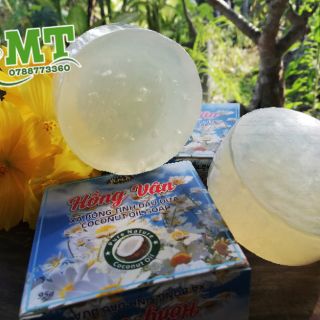 Xà bông dừa Hồng Vân 5 cục có hộp