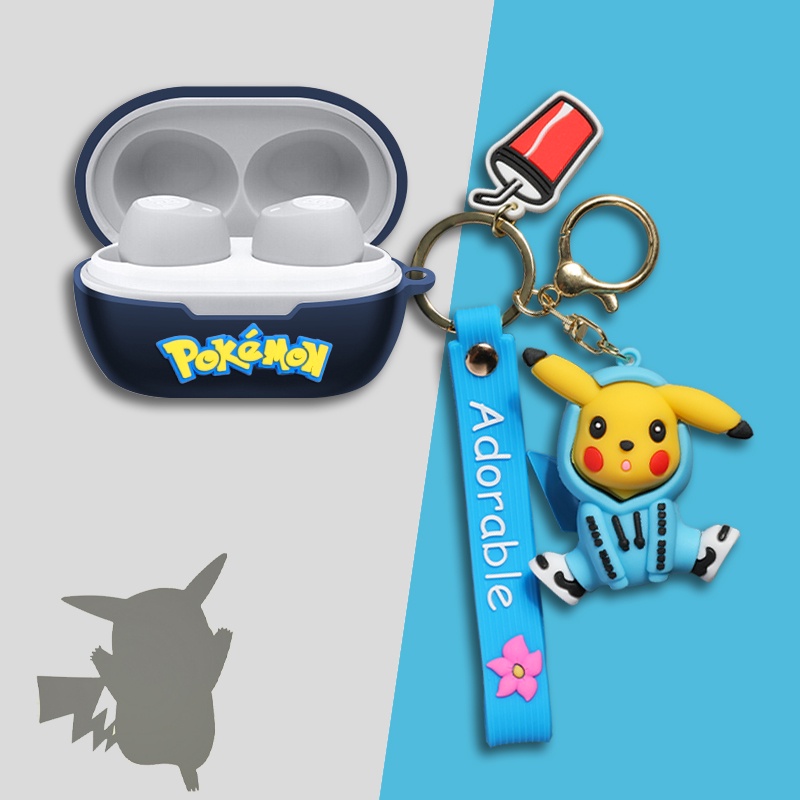 JBL Tune115 TWS Case Cartoon Burger Keychain Pendant JBL T115 Silicone Soft Shell Cover Cute Pokémon Pikachu Crayon Shin-chan JBL TUNE115 TWS Headphone Case Cover Shockproof Shell Cover Creative Astronaut JBL T115 TWS Cover