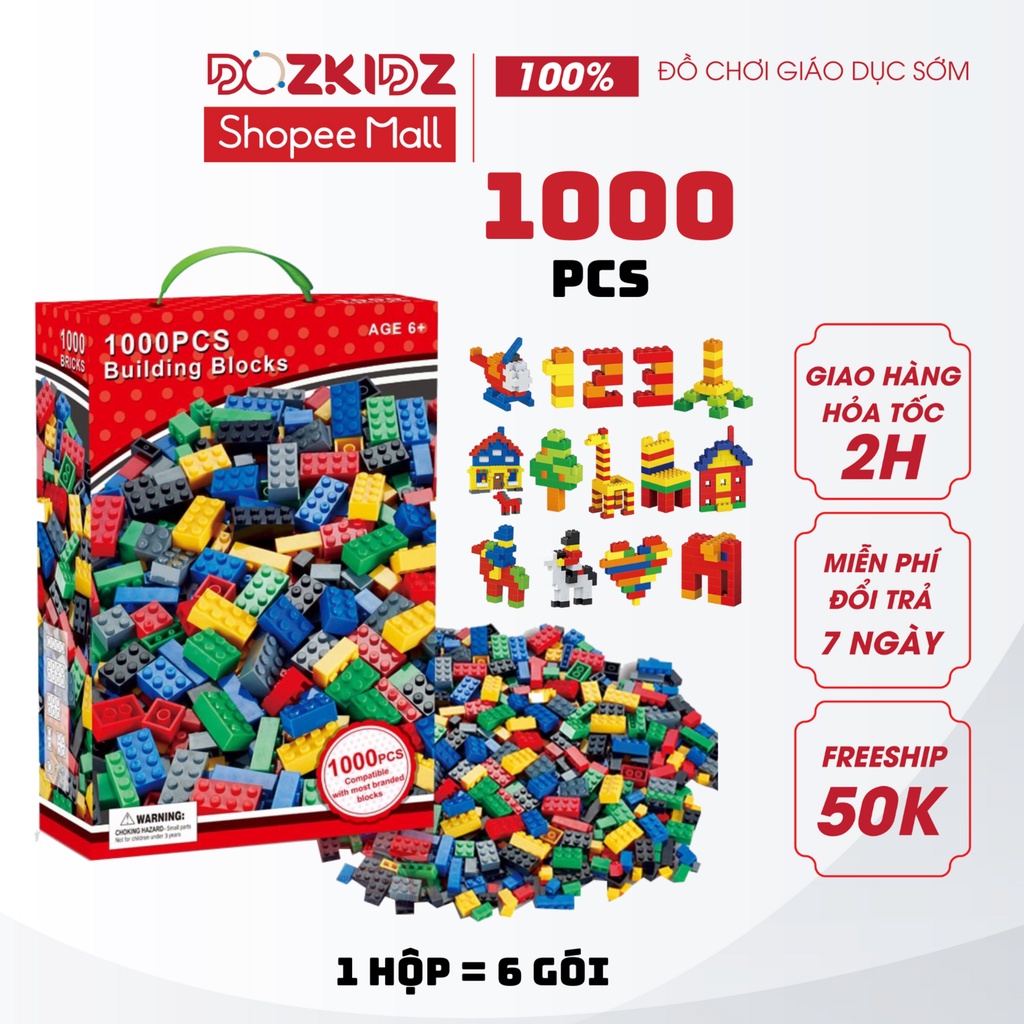 Đồ chơi xếp hình - Xếp hình 1000 chi tiết - DOZKIDZ