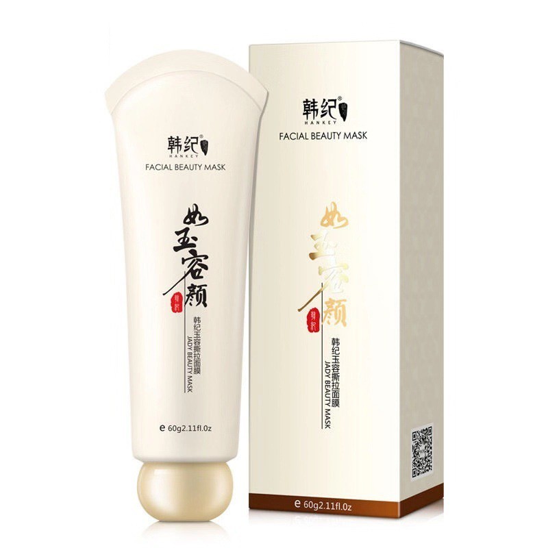 🌈🍓🌺Gel Lột Mụn Nước Thảo Dược Hankey Facial Beauty Mask 60gr Đánh Bay Các Loại Mụn - Y144 | BigBuy360 - bigbuy360.vn