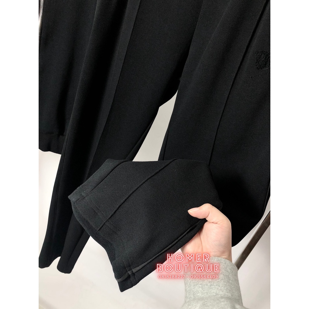 Bộ Thể Thao Nam Chất Nỉ Gai Co Giãn Mềm Mại, Ống Suông Rộng Rãi Dior x Shawn Logo Tracksuit