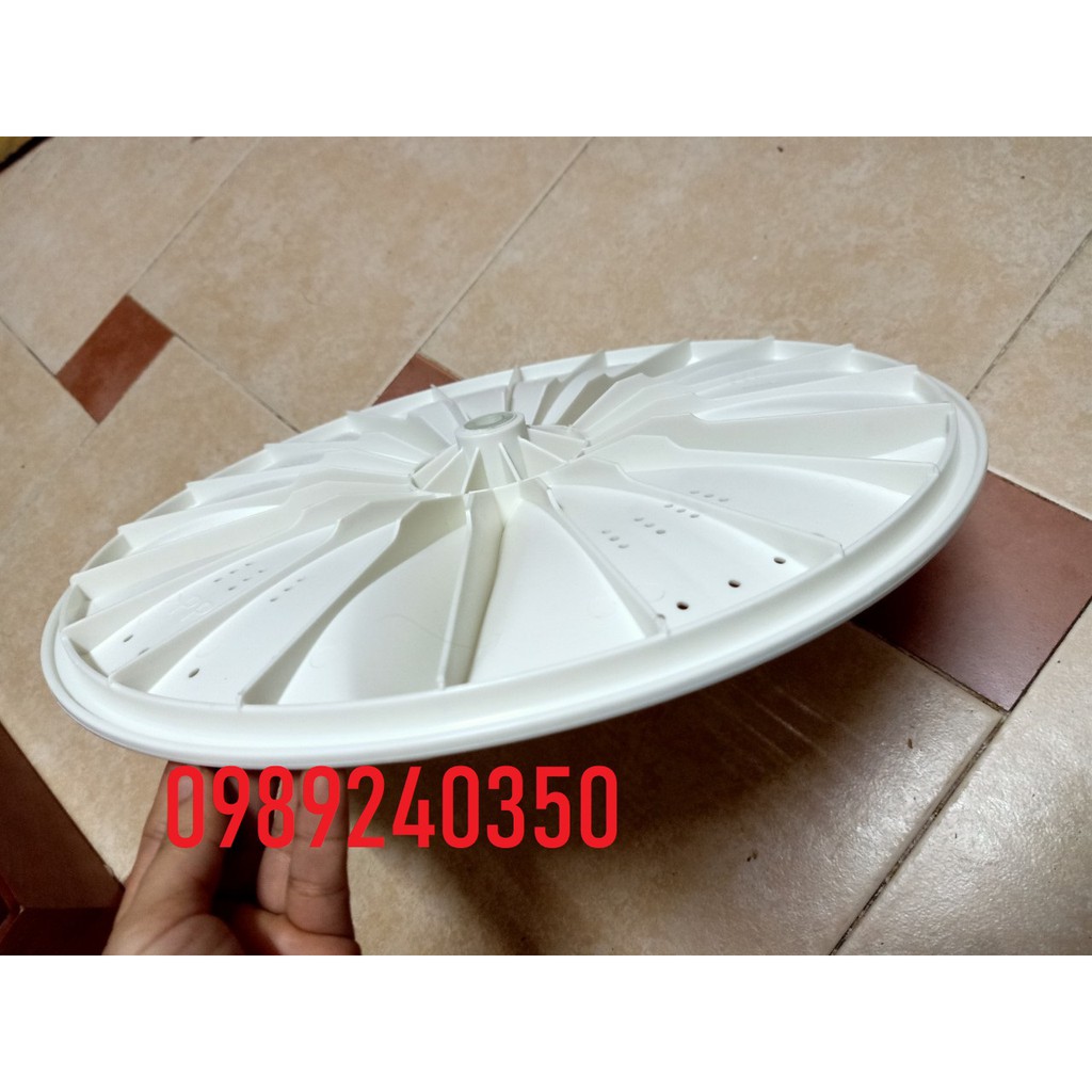 Mâm đĩa máy giặt Sanyo 38cm, bàn xoay máy giặt cửa đứng