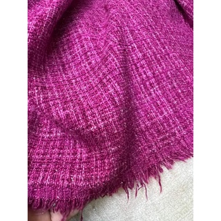 Vải dạ Tweed nhung