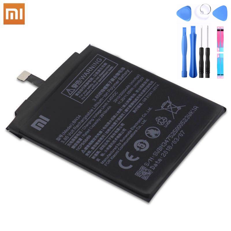 Thay pin Xiaomi Redmi 5A BN34 3000mAh