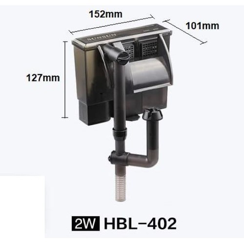 Lọc Thác Sunsun HBL402 Dùng Cho Bể 20-30cm (2W - 300L/H - 1.5M)