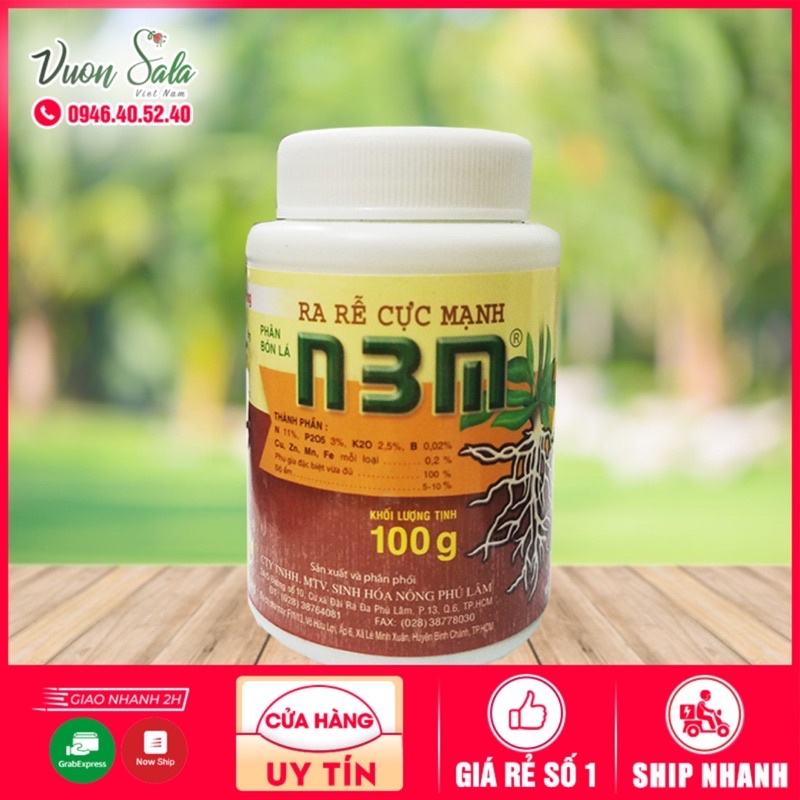 (Thuốc kích rễ N3M cho hoa lan và cây cảnh)