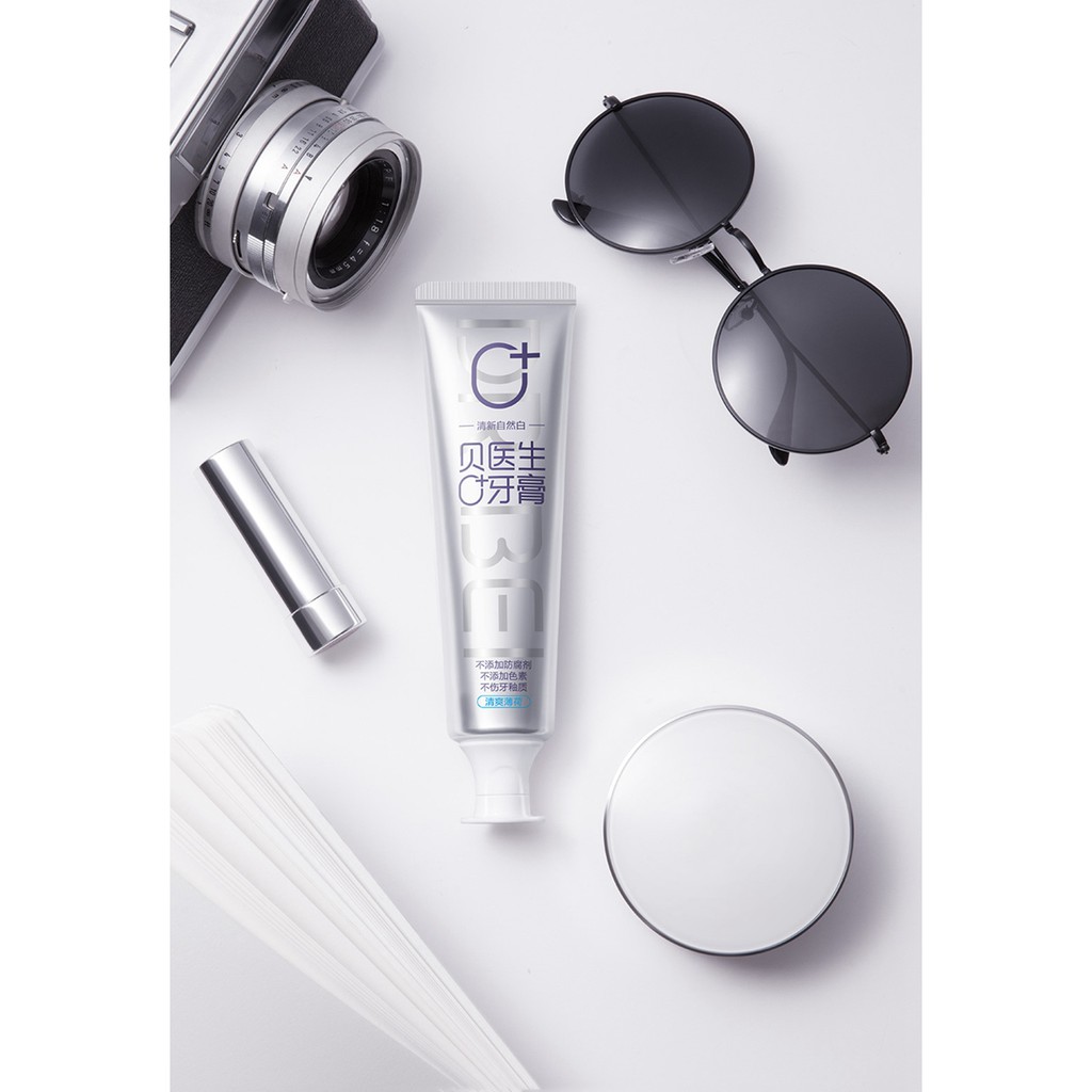 Kem đánh răng Xiaomi Doctor Bei 0+ Natural Toothpaste Teeth Whitening Enamel Protecting