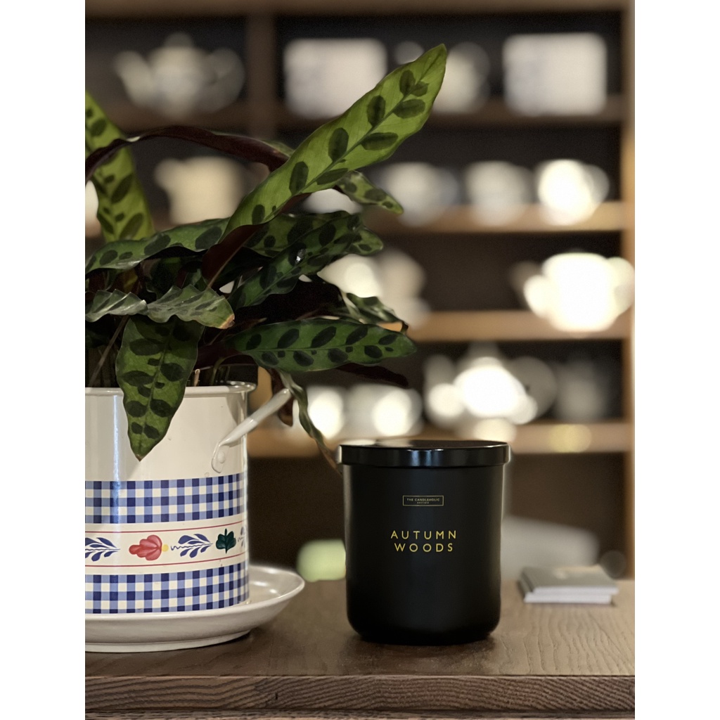 Nến thơm The Candleholic Autumn Wood 8.8oz hương gỗ ấm áp
