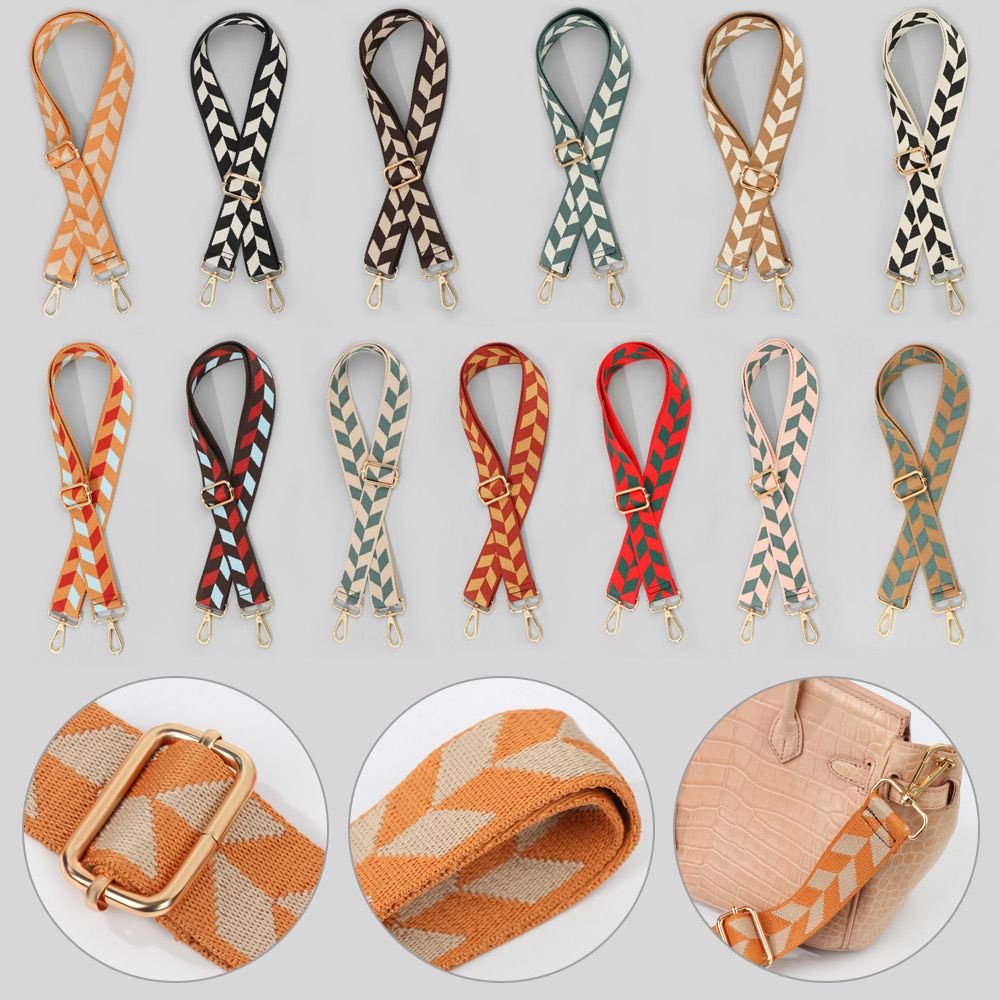 Dây Đeo Túi Xách Nylon Bản Rộng Điều Chỉnh Linh Hoạt Thời Trang Cho Nữ