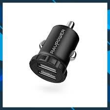 - Tẩu sạc ô tô nhỏ nhất thế giới RAVPower RP-PC031, 24W, 4.8A
