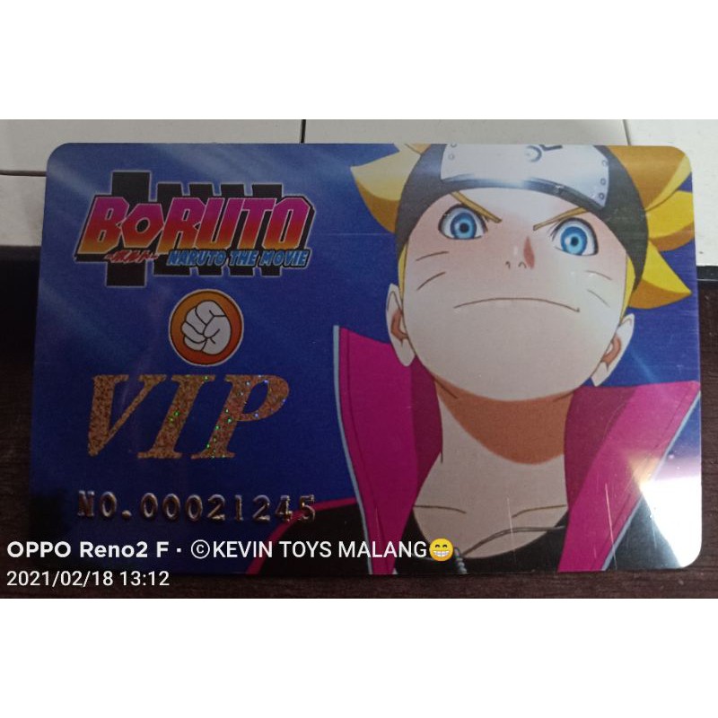 1 Thẻ Bài Trò Chơi Naruto Trading