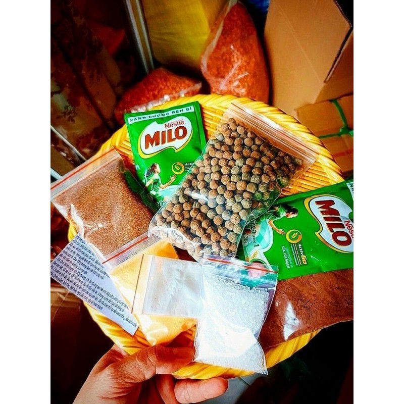set milo dầm full topping