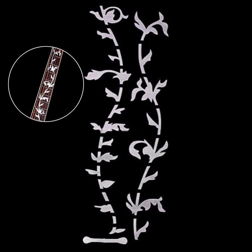LAKAMIER Miếng Dán 22 Phong Cách Chéo Trang Trí Đàn Guitar
