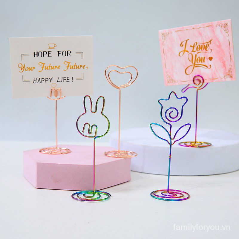 Kẹp giấy ghi chú hình dạng dễ thương sáng tạo