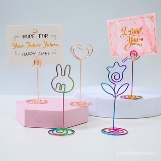 Kẹp giấy ghi chú hình dạng dễ thương sáng tạo