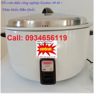 Nồi cơm điện công nghiệp Easttar 40 lít - Hàng nhập khẩu Nồi cơm điện công nghiệp