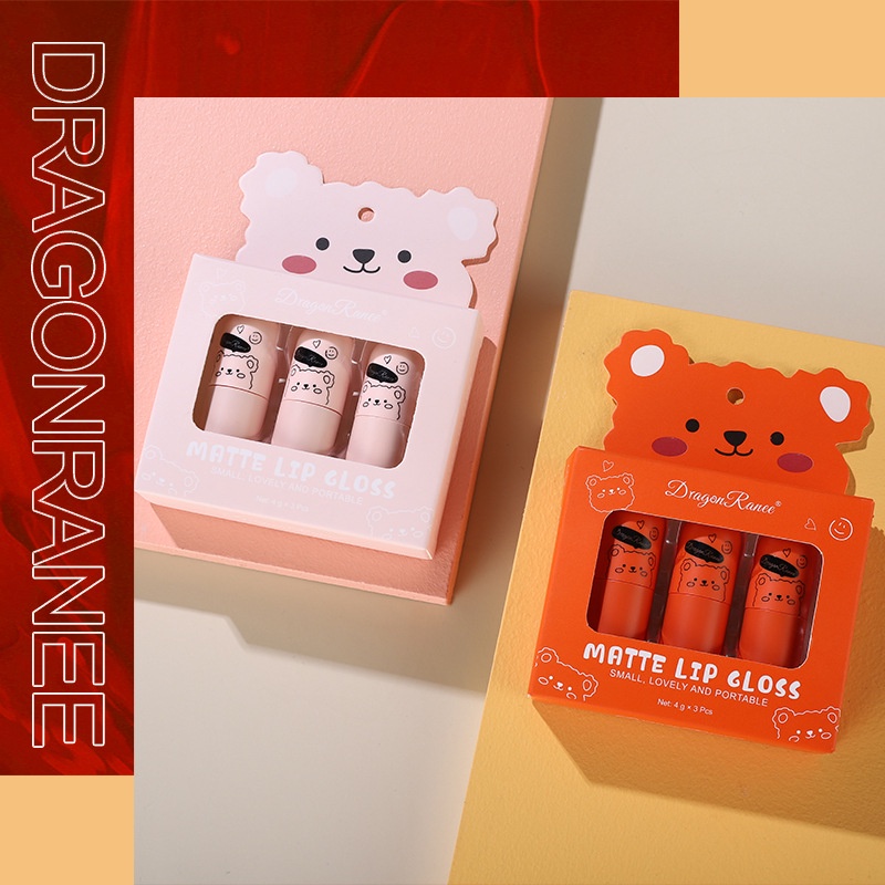 Set Son Lì Ba Chú Gấu Nhỏ