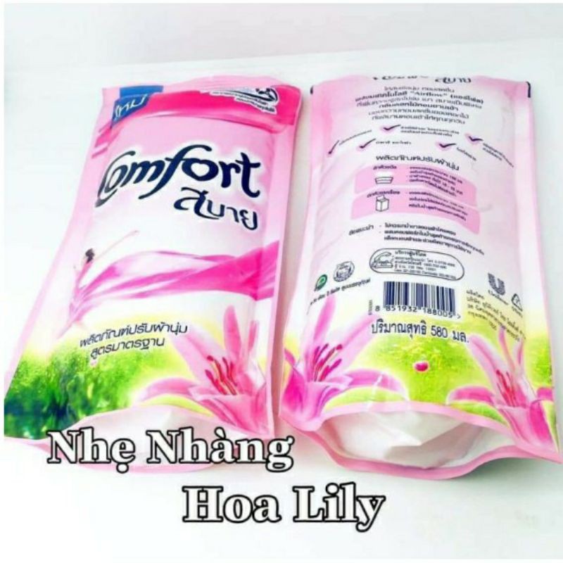 Nước sả vải Comfort Thái Lan 580ml ( Được Lựa Màu )