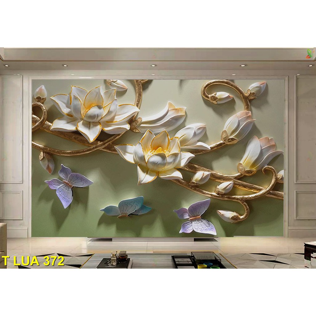 Tranh 3D Điêu khắc -phù điêu độ nét cao--vải lụa kim sa.