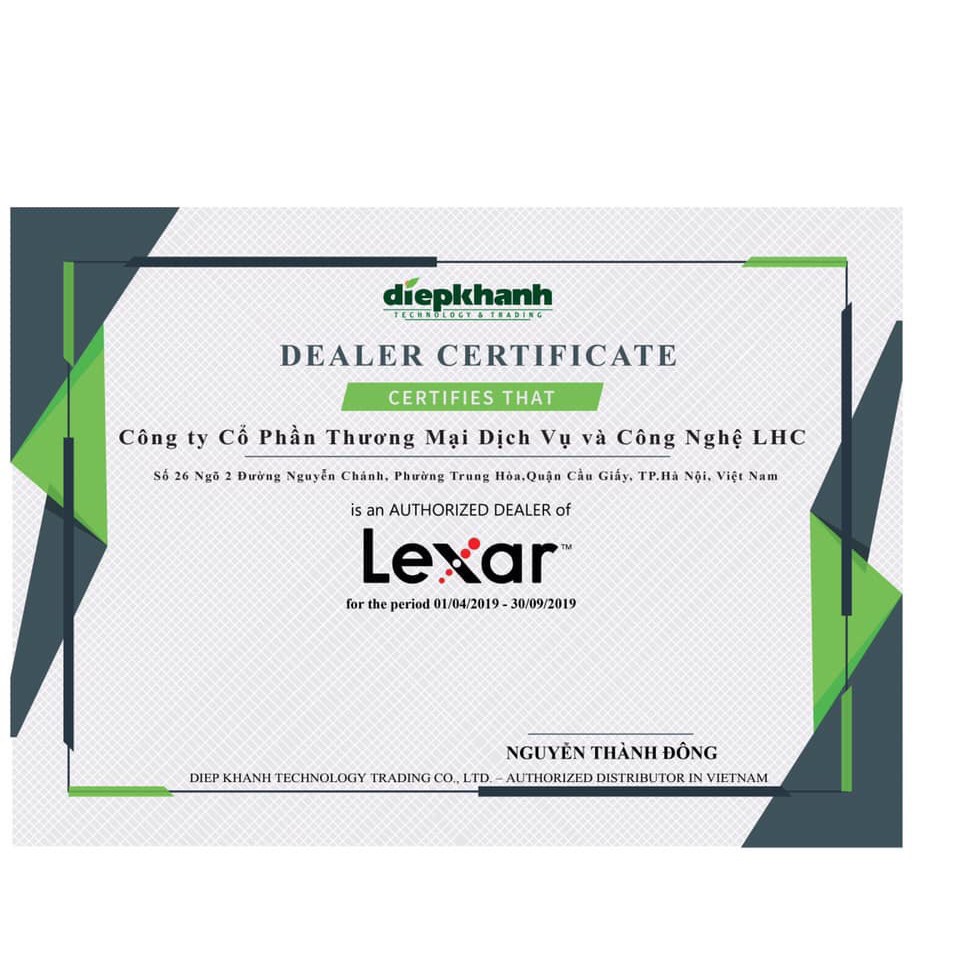 Ổ Cứng SSD Lexar 128GB/256Gb/512GB/1Tb Bảo hành 36T