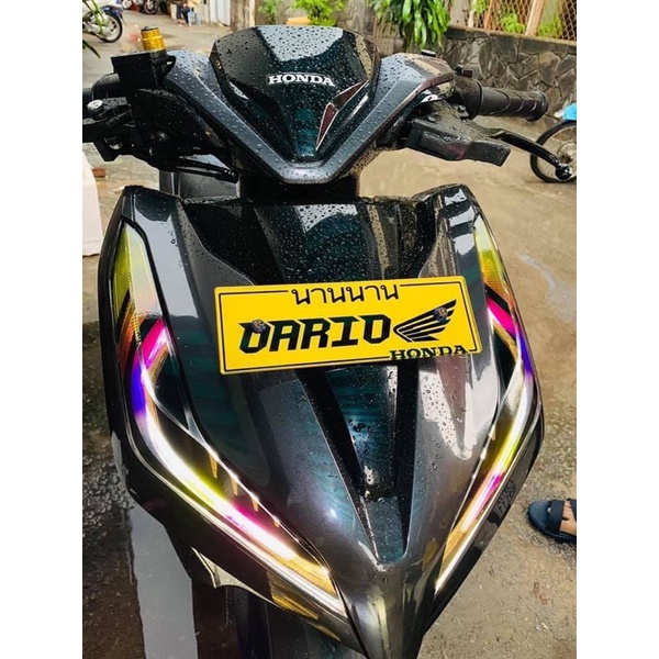 Bảng Tên Mica Thái Lan Dành Các Dòng Xe Vario,Click,Sonic,Ex,Raider,satria