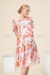 ĐẦM HOA TAY NHÚN - BIMI