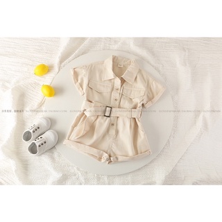 Jumpsuit đùi bé gái Taobao