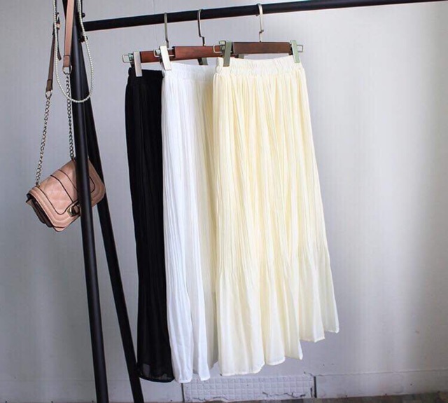 Chân váy xếp ly dáng dài 70cm | BigBuy360 - bigbuy360.vn