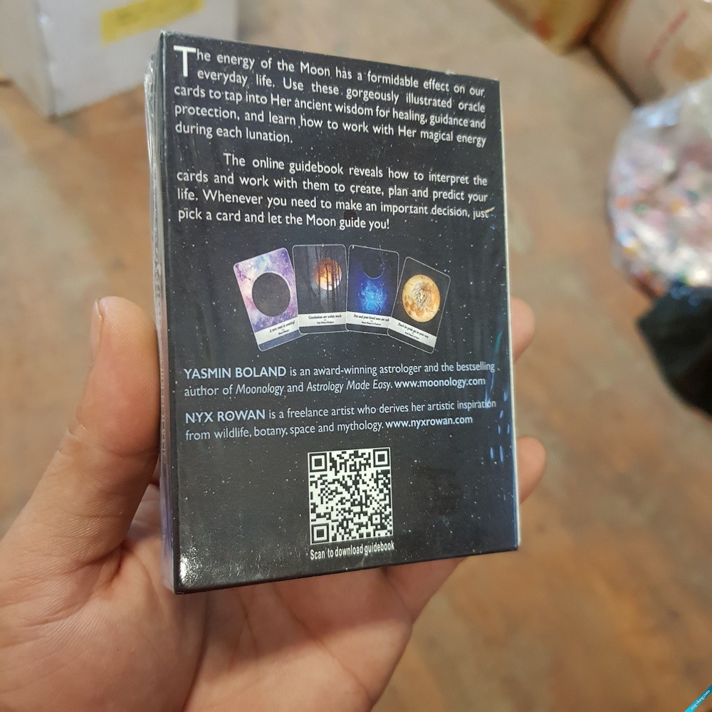 Bộ Bài Bói Moonology Oracle 44 Lá Bài, Bài Tarot Bói Vận Mệnh Chất Lượng Cao