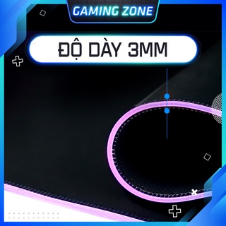 Miếng lót chuột LED RGB 2022, pad chuột chơi game cỡ lớn chống trượt siêu bền siêu đẹp