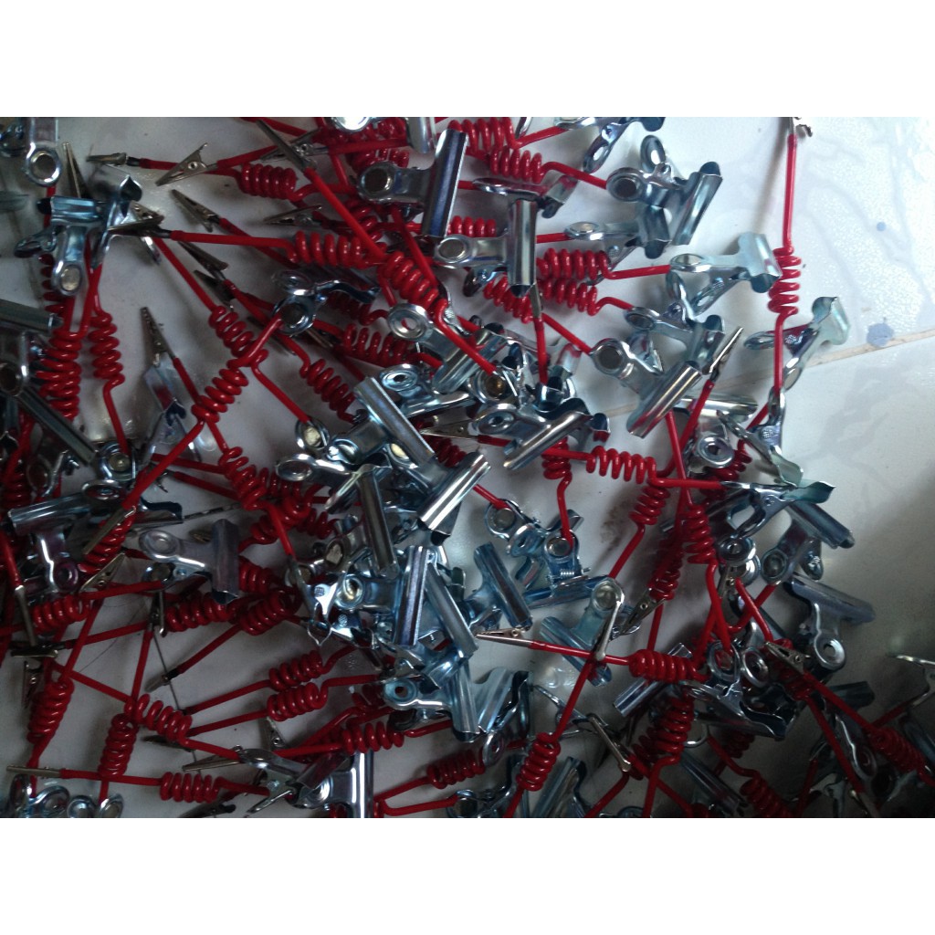 Kẹp lò xo bọc nhựa quảng cáo giá rẻ