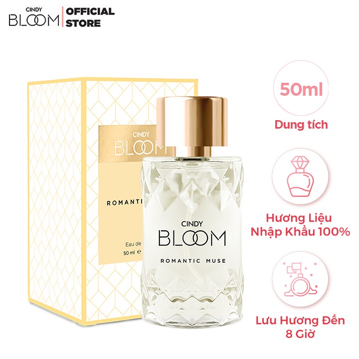 Combo Sữa Tắm Nước Hoa 270g & Nước Hoa 50ml Cindy Bloom Romantic Muse | Thế Giới Skin Care